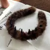 Faixa de Cabelo Peluda Dentada Estampa de Leopardo Retrô para Outono e Inverno para Mulheres, Presilha Antiderrapante para Lavar o Rosto, Novo Adereço de Cabeça Versátil de Crânio Alto