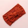 El Mejor Sombrero para Niños de Europa y América, Diadema Ancha Nudada para Bebé, Diadema de Jacquard de Nylon con Lazo para Niña, 33 Colores
