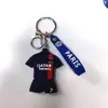 Juwen C Luo AC ibuguo milucaku Estrela Francesa Camisa Dupla Face Chaveiro de PVC Ventilador Pingente Presente