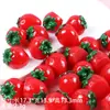 Accesorios DIY de Fruta Fresa Simulada, Materiales Decorativos para Fundas de Teléfono, Vasos, Zuecos y Imanes para Refrigerador