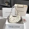 Diseño de Nicho Dropshipping Bolso Baguette Colorido 2025 Otoño e Invierno Nuevo Bolso de Axila de Gama Alta Venta al por Mayor