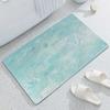 Alfombrilla de Piso de Barro Diatómico de PU Alfombrilla Absorbente para Pies de Baño Alfombrilla Antideslizante de Baño Cocina Accesible Alfombrilla de Entrada de Lujo Impresión en Piso