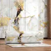 Papel pintado de imitación de mármol, autoadhesivo, impermeable, a prueba de humedad, para sala de estar, dormitorio, fondo, pegatinas de pared, pegatinas de pared para inodoro