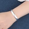Pulsera Yihua Longfeng Fu Chengxiang Pared Interior Sólida con Carácter Fu Estilo Empuje-Tire Estilo Étnico Pulsera de Dragón y Fénix con Carácter Fu