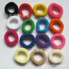Forneça 48 pinos anel de toalha segmentado mecha de cabelo elástico infantil corda de cabelo diâmetro 4,5 cm anel de cabelo flor de cabeça