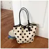 Bolso Retro Estilo Coreano Bajo el Brazo 2026 Nuevo Llegado Verano Personalidad Alto Valor Elegante Lunares Para el Trabajo Bolso de Hombro Único