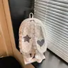 Mochila Fofa de Coelho com Orelhas para Meninas 2026 Nova Mochila Casual Versátil Estilo College Pequena Bolsa Escolar