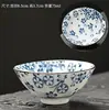 Xícara de Chá Chapéu de Bambu Azul e Branco de Cerâmica Dehua Sala de Chá Xícara de Chá Doméstica Xícara de Chá Kung Fu Porcelana Azul e Branca Xícara de Chá Pessoal