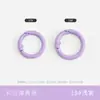 Anillos de Resorte de Aleación de Zinc Pintados de Colores Accesorios Abiertos para Joyería DIY Anillos Redondos Broches de Resorte Metálicos Llaveros