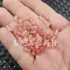 Contas de cristal imitação de morango, contas soltas, contas de cristal mel de inverno, contas irregulares rosa, contas para acessórios de joias DIY estrela de cinco pontas