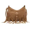 Bolso de Mano Versátil con Borlas Nuevo 2026 para Mujer, Bolso de Hombro Cuadrado de Moda para Verano, Bolso Cruzado de Moda