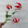 Jialan Lirio de Fuego flor artificial paulownia salón de bodas arreglo floral para piso de boda accesorios de ingeniería fábrica venta al por mayor transfronterizo