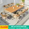 Mojia (MO JIA) Silla de Ratán Nórdica Mojia para Exteriores Balcón Patio Exterior Jardín Ocio Terraza Exterior