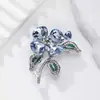 Sensação de Luxo Leve Francês Flores Broche de Alta Qualidade Feminino Design Criativo Pinos Temperamento Exquisito Elegante Festa Noturna Presente Corsage