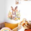 Adesivos de coelho fofos Adesivos de decoração de parede da Amazon Cross-border Adesivos autoadesivos Adesivos de parede para quarto infantil