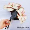 Simulación de alta gama, paquete de EVA, magnolia de una sola rama, nueva sensación china, magnolia kapok, decoración de flores falsas para interiores