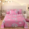 Sábana de Sarja 100% Algodón Puro para Uso Doméstico, Dormitorio, Estilo Ins, Fresca y Sencilla, Individual/Doble, Gama Alta, Adecuada para Todas las Estaciones, Una Pieza