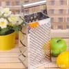 Cortador de verduras multifunción de acero inoxidable, rallador de melón, rallador de verduras y frutas, cortador de papas en hilo, rebanador, rallador de cuatro caras