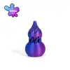 Brinquedo Espiral Anti-Estresse Impresso em 3D Transfronteiriço, Ornamento Espiral para Ponta do Dedo Impresso em 3D, Brinquedo Espiral Duas Cores