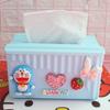 Caja de Papel Toalla de Papel Rectangular de Plástico de Dibujos Animados para Escritorio de Dormitorio de Niña, Creativa, Linda