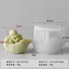 Jiahui Mei Ángel Bebé Vela Aromática Molde DIY Cáscara de Huevo Bebé Vela Aromática Molde de Silicona