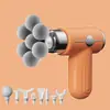 Pistola de Massagem Muscular para Tecido Profundo Multi-Cabeça Transfronteiriça com 9 Cabeças de Massagem para Fitness em Casa Mini Uso nos Ombros e Pescoço