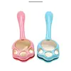Pente para Tosquia de Cães e Gatos Hartley, Escova Desembaraçadora de Pelos de Pet, Pente Triangular Facial com Cabo Preto, Pente de Agulha para Detalhes