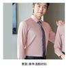 Camisa de manga larga de algodón 60 fondo ropa de negocios departamento de ventas tienda 4s ventas compañía de seguros ropa de trabajo para hombres y mujeres