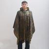 Comércio exterior multifuncional três em um capa poncho adulto ao ar livre caminhada capa de chuva peça única tafetá de poliéster 210T
