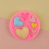 Molde decorativo de silicona para fondant de tamaño 8, ideal para hacer chocolate, arcilla y gomitas.