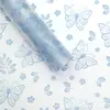 Papel Coreano Floristería Esencial Floral Impermeable Material de Envoltura Semitransparente Mate Papel de Envoltura para Ramo de Flores de Papel Coreano