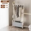 Perchero de suelo para dormitorio y sala de estar, con diseño de celebridad de Internet, sencillo, de gran capacidad, estilo crema, extraíble para el hogar
