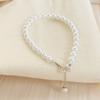 Pulsera de Perlas Shijia Zhengyuan Aurora Impecable Blanco Frío Cuentas de Mijo Cadena de Plata 925 Luz Fuerte Pulsera Nicho Blanco Australiano