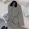 Estilo Coreano Outono e Primavera Comércio Exterior Design Estilo Coreano Blazer de Terno Feminino 2025 Novo Estilo Primavera Temperamento de Alta Qualidade Casual Feminino