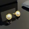 Cadena de Hueso de Serpiente Perla Moderna Sencilla Lujo Oro Acero de Titanio Collar Versátil Viajero Conjunto de Joyería de Moda