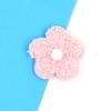 Flores pequeñas de peluche hechas a mano accesorios DIY Terciopelo Teddy 8cm accesorios de flores ramo floral Accesorios de embalaje
