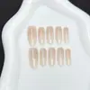 Uñas Portátiles Gradiente de Yogur 30 Piezas Venta al por Mayor de Fábrica Puntas de Uñas Especiales Pegatinas Manicura Estilo Nuevo