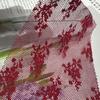 Renda poliéster florzinha pequena roupa infantil vestido camisa base decoração de brinquedo roupas de boneca DIY tecido Hanfu