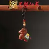Pingente Borla Cavalo do Zodíaco Yuanbao Pintado Sandália Roxa Ano do Cavalo Pingente Chaveiro Arte Ming Xianyuan Cavalo de Sandália Corrente de Celular