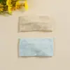 Diademas de Malla para Niños de Primavera y Verano Europeas y Americanas, Diademas de Moño para Fontanela de Gama Alta, Diademas Elásticas de Color Puro Bordadas para Bebés