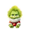 Nuevo colgante creativo de dibujos animados navideños transfronterizos del Grinch, adorno colgante acrílico para decoración de árbol de Navidad