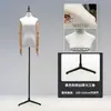 Tienda de ropa accesorios para maniquíes ropa de mujer ventana maniquí de medio cuerpo perchero muñeca falsa maniquí de vestido de novia soporte de exhibición