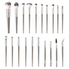 Conjunto de Ferramentas de Beleza Mais Vendido Transfronteiriço, Conjunto de Pincéis de Maquiagem para Contorno e Correção, Conjunto Completo de Ferramentas de Beleza Portáteis Atacado
