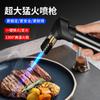 Isqueiro de Fogo Direto Personalizado, Acendedor tipo Pistola de Spray à Prova de Vento, Pistola de Spray para Assar Churrasco, Pistola de Solda de Alta Temperatura, Ignição para Acampamento ao Ar Livre