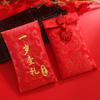 Sobres Rojos Especiales para Inauguración de Casa, Paquetes Rojos Bordados de Mil Yuanes, Sobres Rojos de Tela para el Primer Cumpleaños del Bebé, Sobres Rojos para Celebraciones de Inauguración de Casa