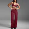 Conjunto de Sujetador Deportivo de Verano Transfronterizo con Cuello Halter, Espalda Hermosa, Realzador de Pecho, Sujetador Fitness Push-Up, Conjunto de Sujetador de Yoga para Usar como Prenda Exterior