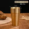 Taza de agua de acero inoxidable 304, vaso de cerveza de gran capacidad estilo coreano, taza de té de doble capa anti-quemaduras para restaurante, taza de café, taza de jugo