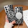 Diseño Creativo de Ojo de Ola Adecuado para Samsung S25U Funda de Teléfono Magnética Transparente Magsafe S24+ Funda Anticaídas para Teléfono