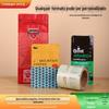 Válvula de ar para grãos de café Saco de embalagem de alimentos Personalizado com oito lados de vedação Filme para rolo de café Folha de alumínio Chá Fácil Rasgar Zíper Saco autoportante