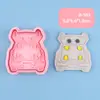 Serie de Juguetes de Halloween Moldes para Galletas Dibujos Animados Coches de Juguete Calabazas Arañas Festival Simulación Impresión 3D Moldes para Niños